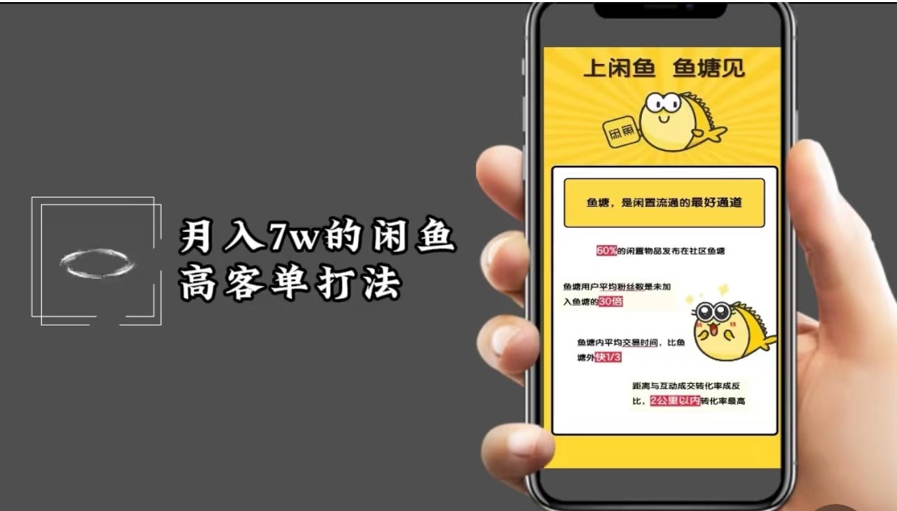 月入7w闲鱼高客单玩法，精细化运营，二手电商保姆级教程-U·Muse